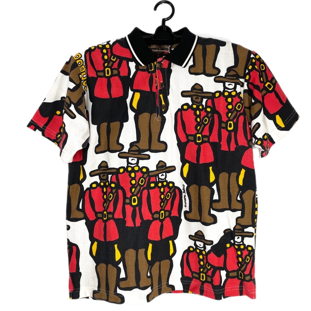 Mark Tetro Canada Mounty Mesh Polo Shirt